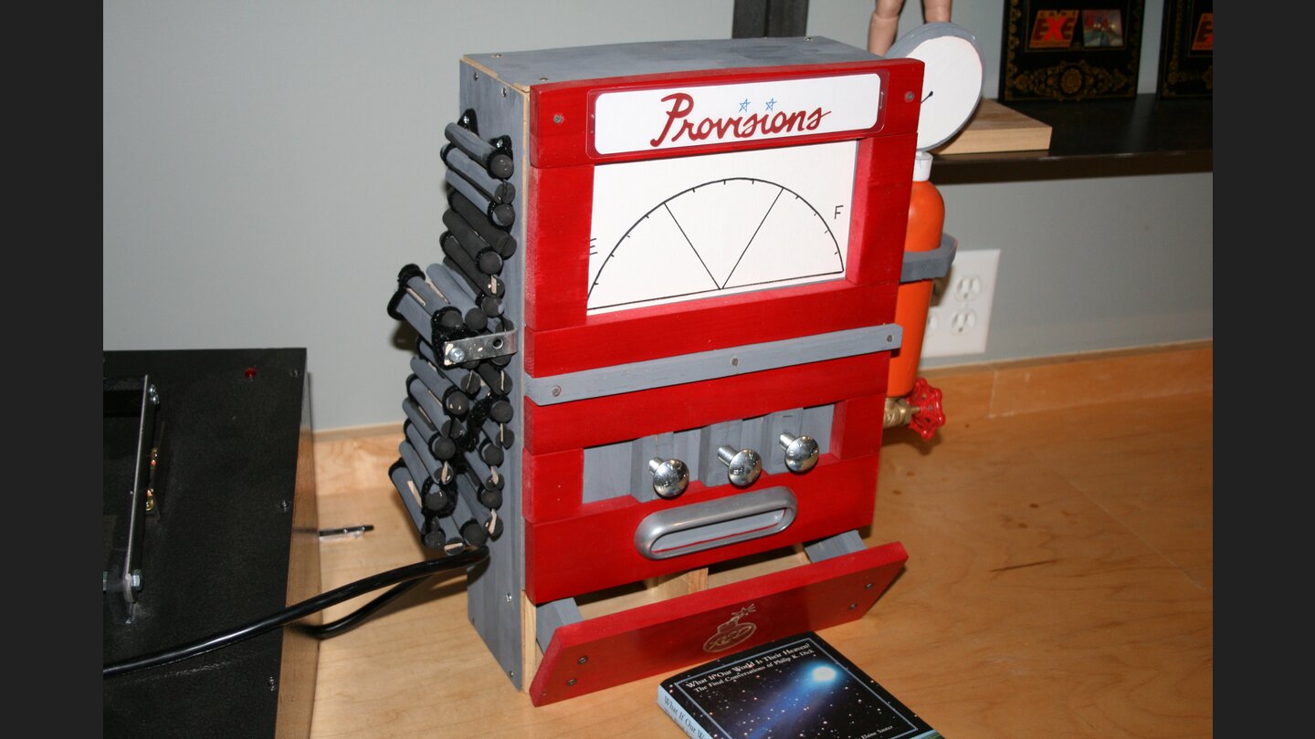 Ein Modell des TF2-Dispensers.