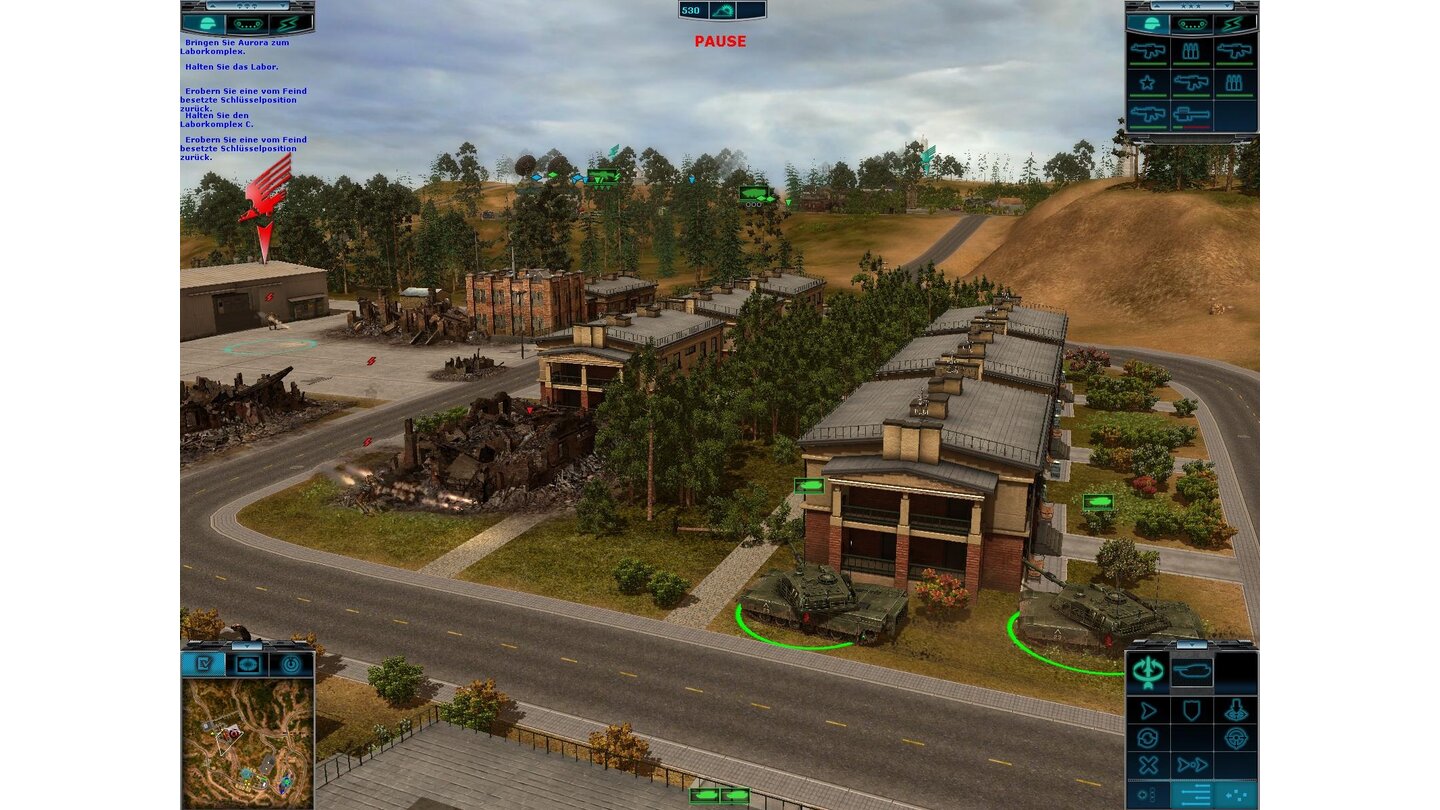 Elements of WarPC-Screenshots aus der Test-Version