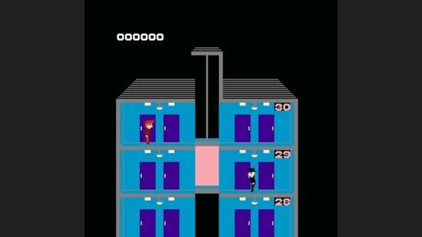 Just entered the building