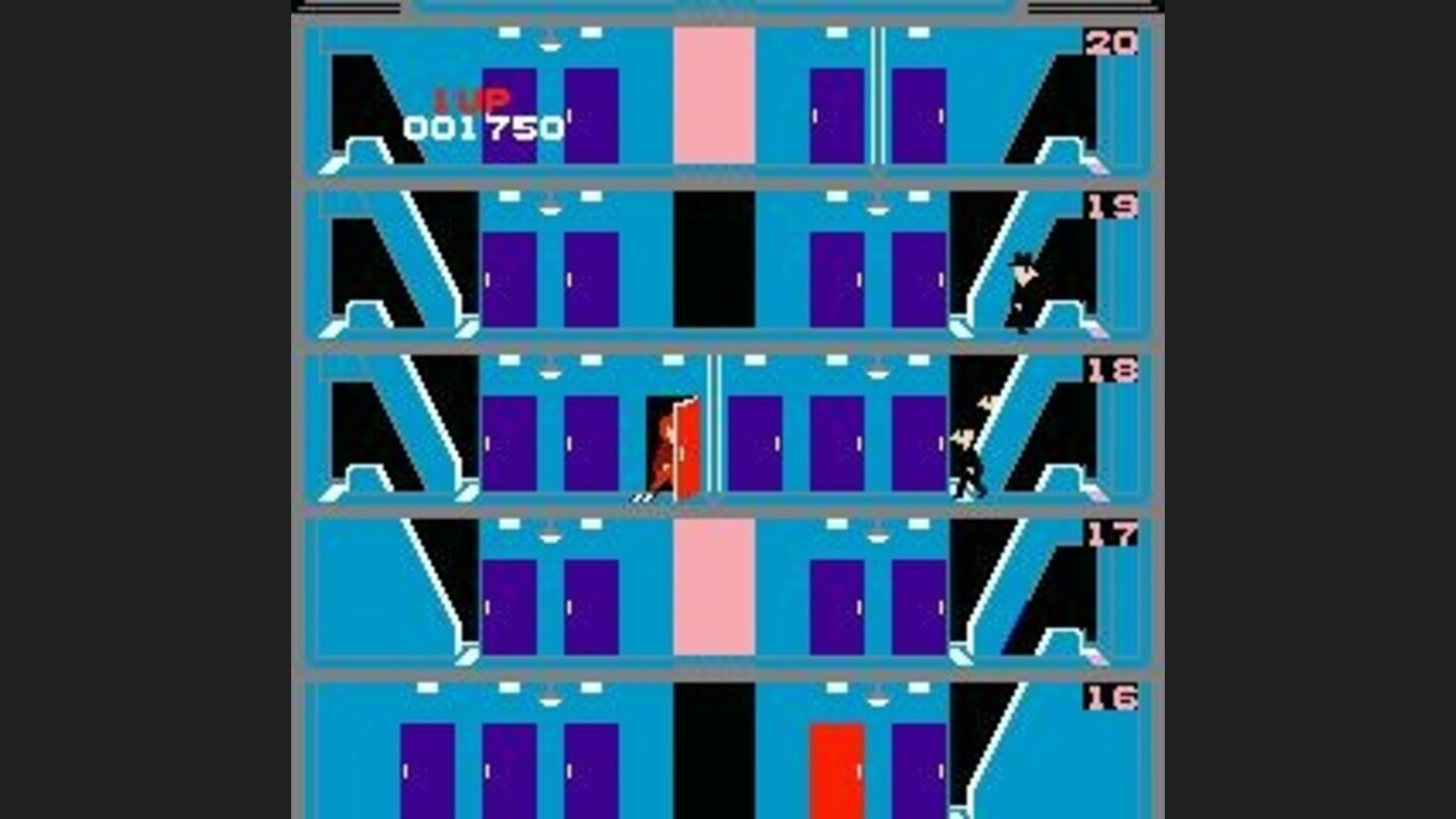 Going through a red door