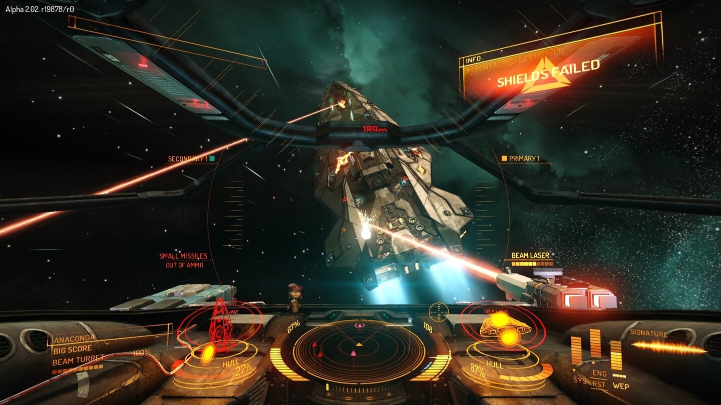 Elite: Dangerous - Screenshots aus der Kickstarter-Alpha