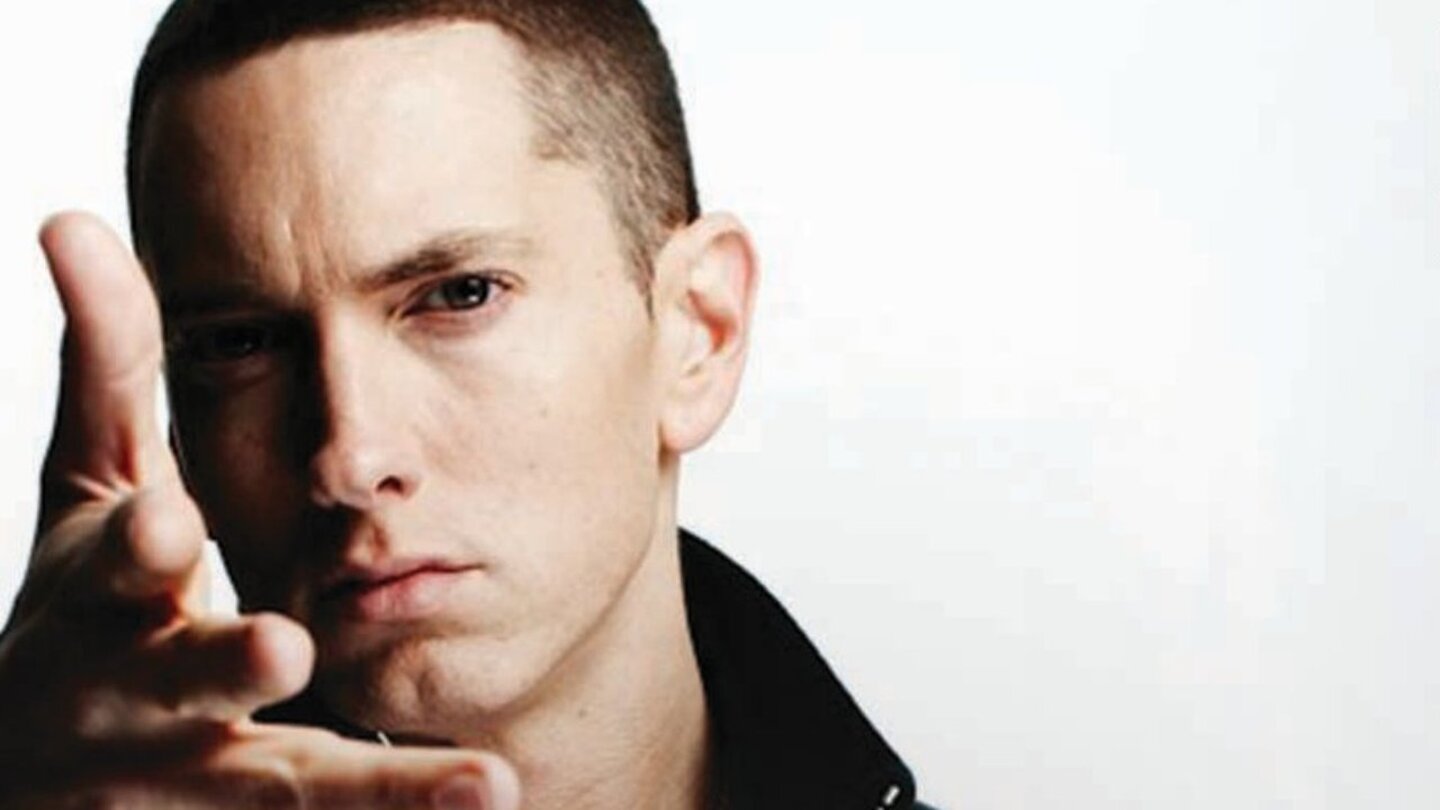 EminemDer preisgekrönte Eminem ist einer der bekanntesten Rapper der Welt, gewann einen Oscar für den Song »Lose Yourself« aus dem autobiografisch angehauchten Film 8 Mile, in dem Eminem auch die Hauptrolle spielt. (Bild: Universal Music)