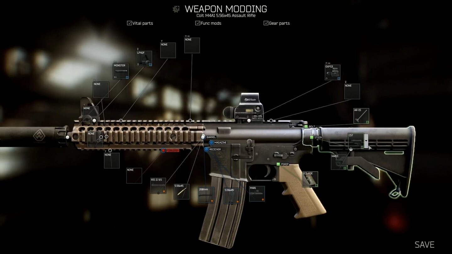 Escape from Tarkov - Screenshots aus dem Alpha-Livestream