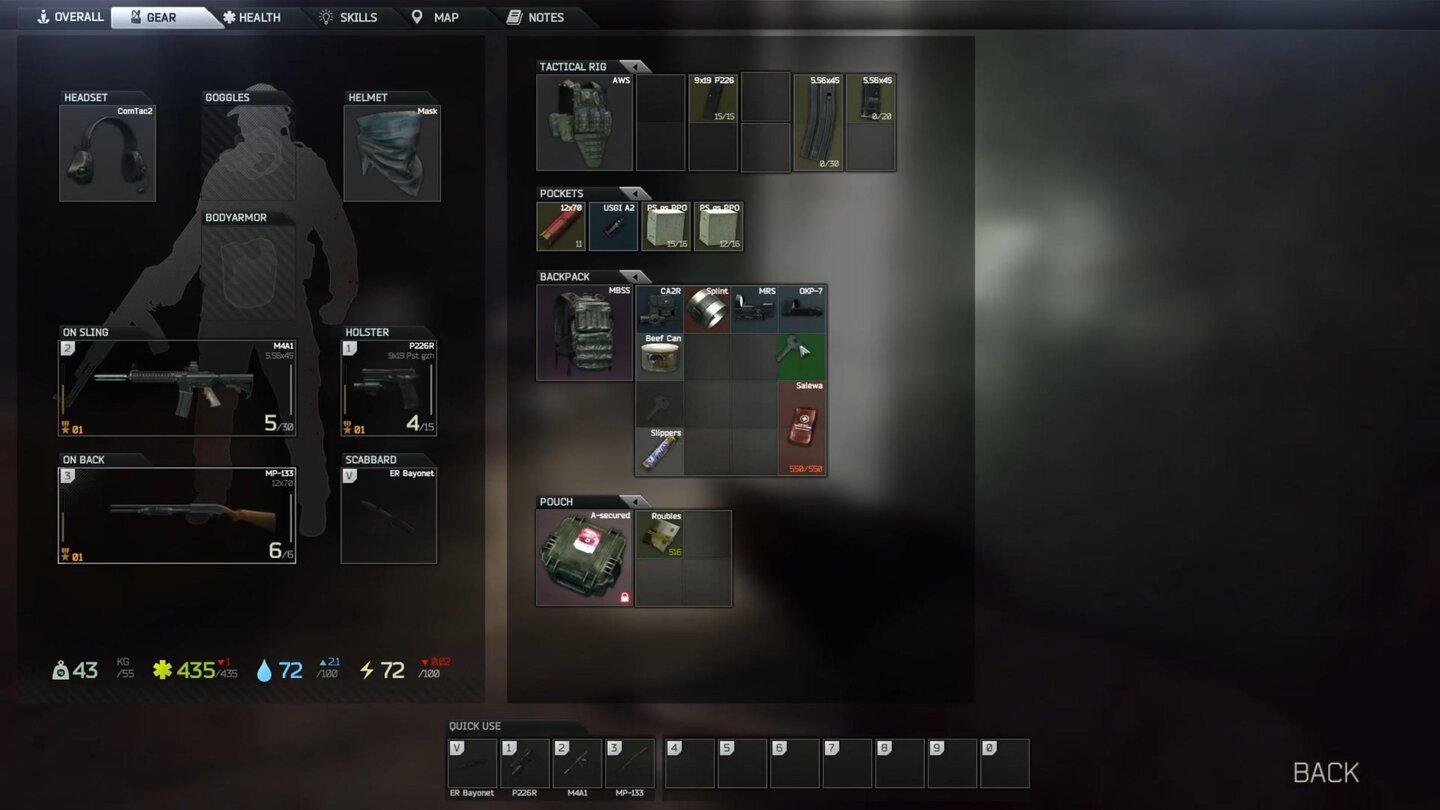 Escape from Tarkov - Screenshots aus dem Alpha-Livestream