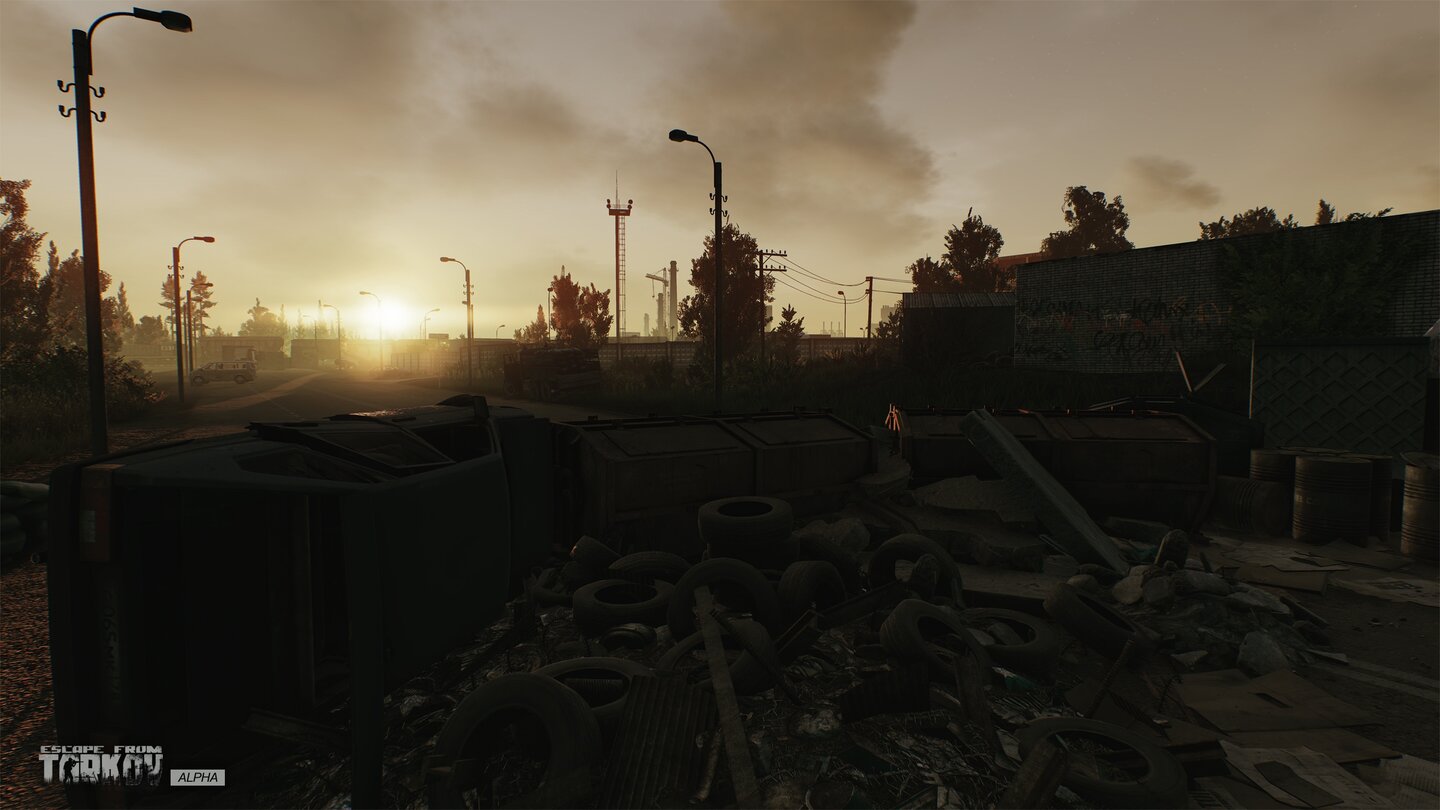 Escape from Tarkov - Screenshots aus dem ersten Alpha-Gebiet »The Customs«