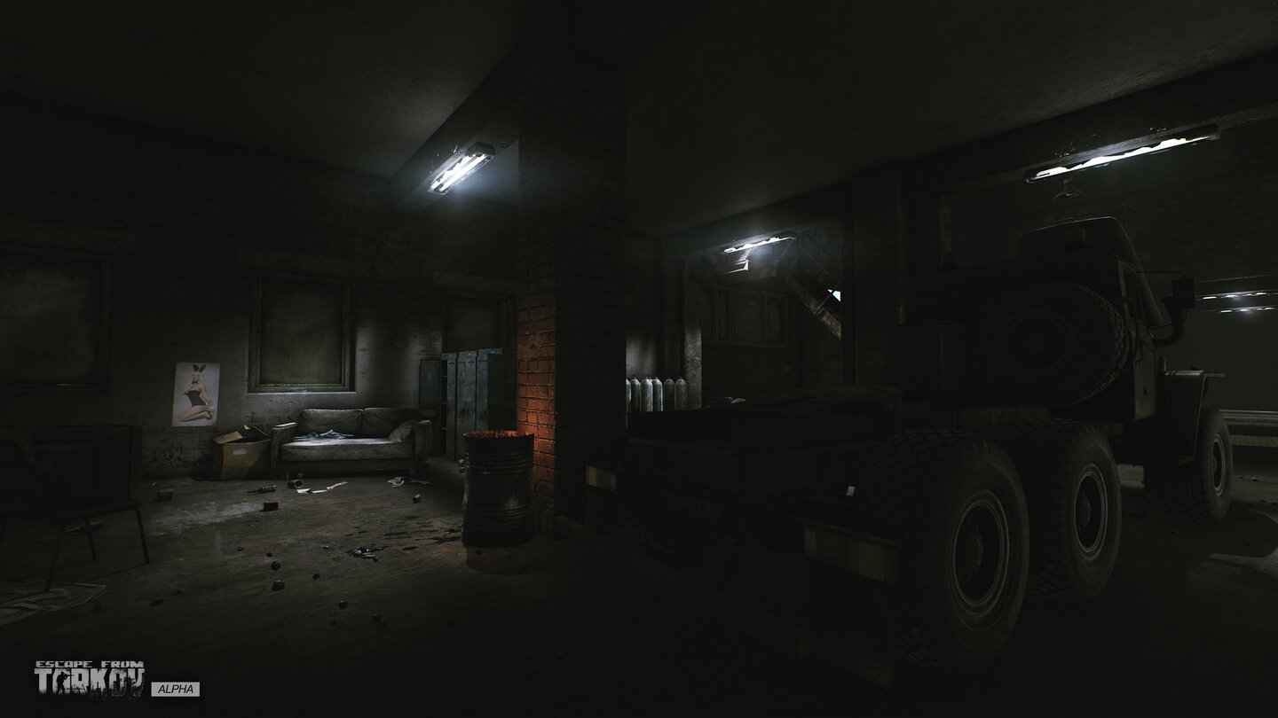 Escape from Tarkov - Screenshots aus dem ersten Alpha-Gebiet »The Customs«