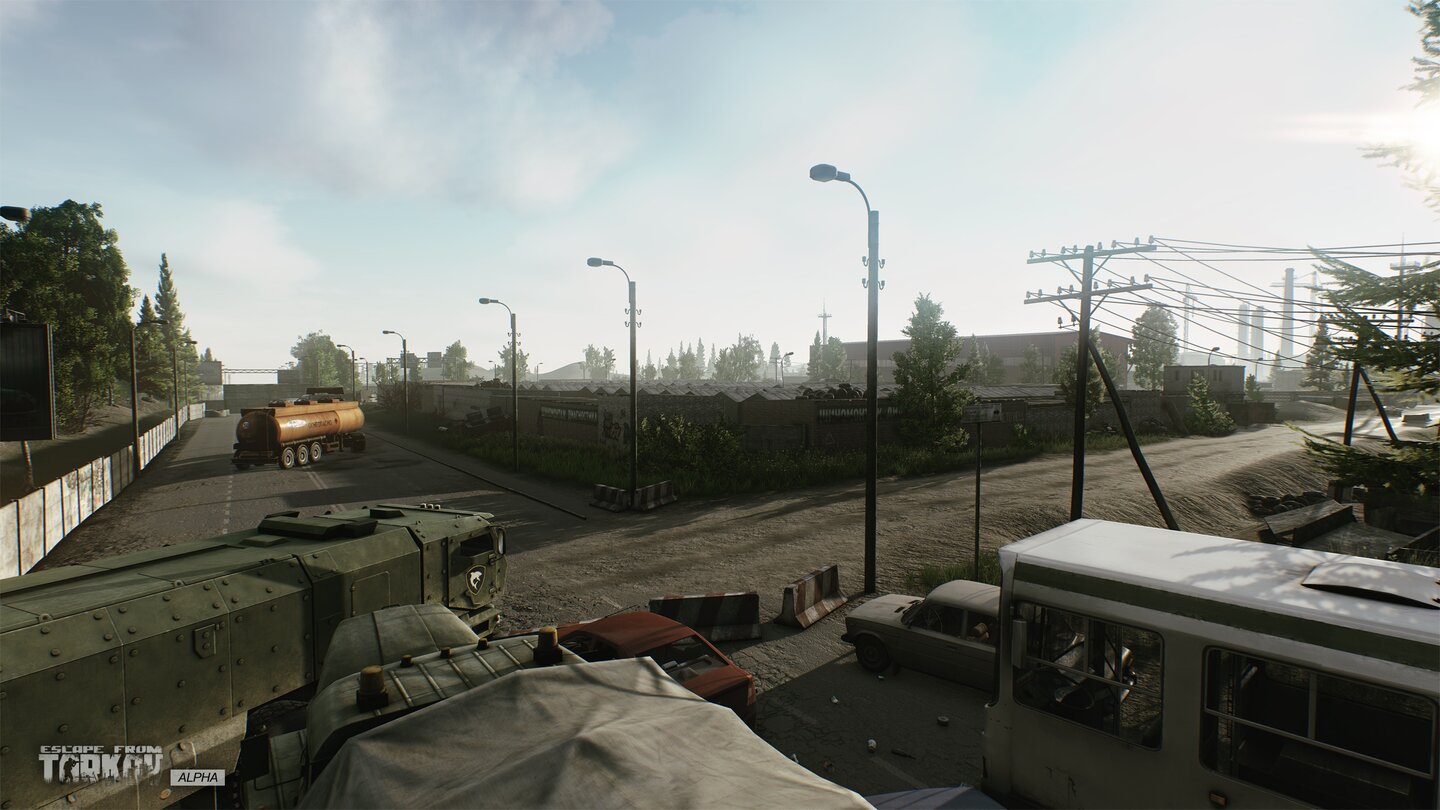 Escape from Tarkov - Screenshots aus dem ersten Alpha-Gebiet »The Customs«