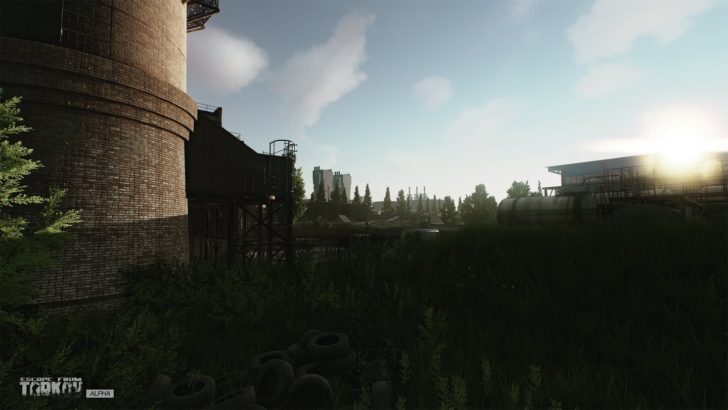 Escape from Tarkov - Screenshots aus dem ersten Alpha-Gebiet »The Customs«