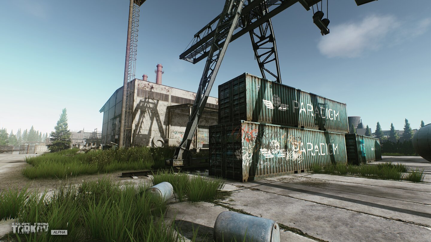 Escape from Tarkov - Screenshots aus dem ersten Alpha-Gebiet »The Customs«