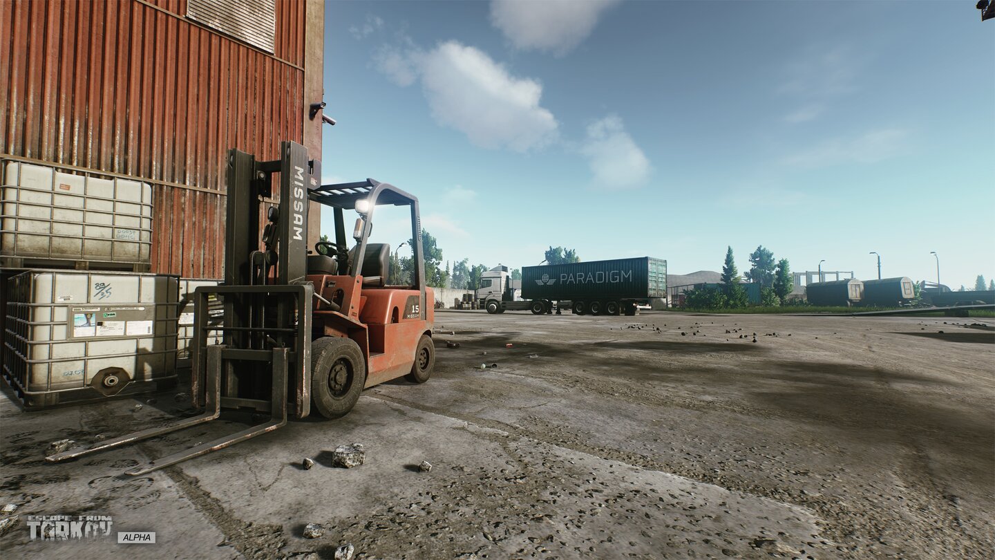 Escape from Tarkov - Screenshots aus dem ersten Alpha-Gebiet »The Customs«