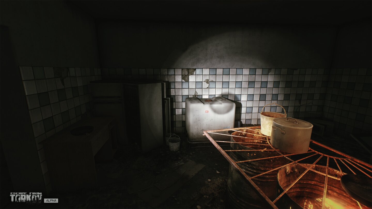 Escape from Tarkov - Screenshots aus dem ersten Alpha-Gebiet »The Customs«