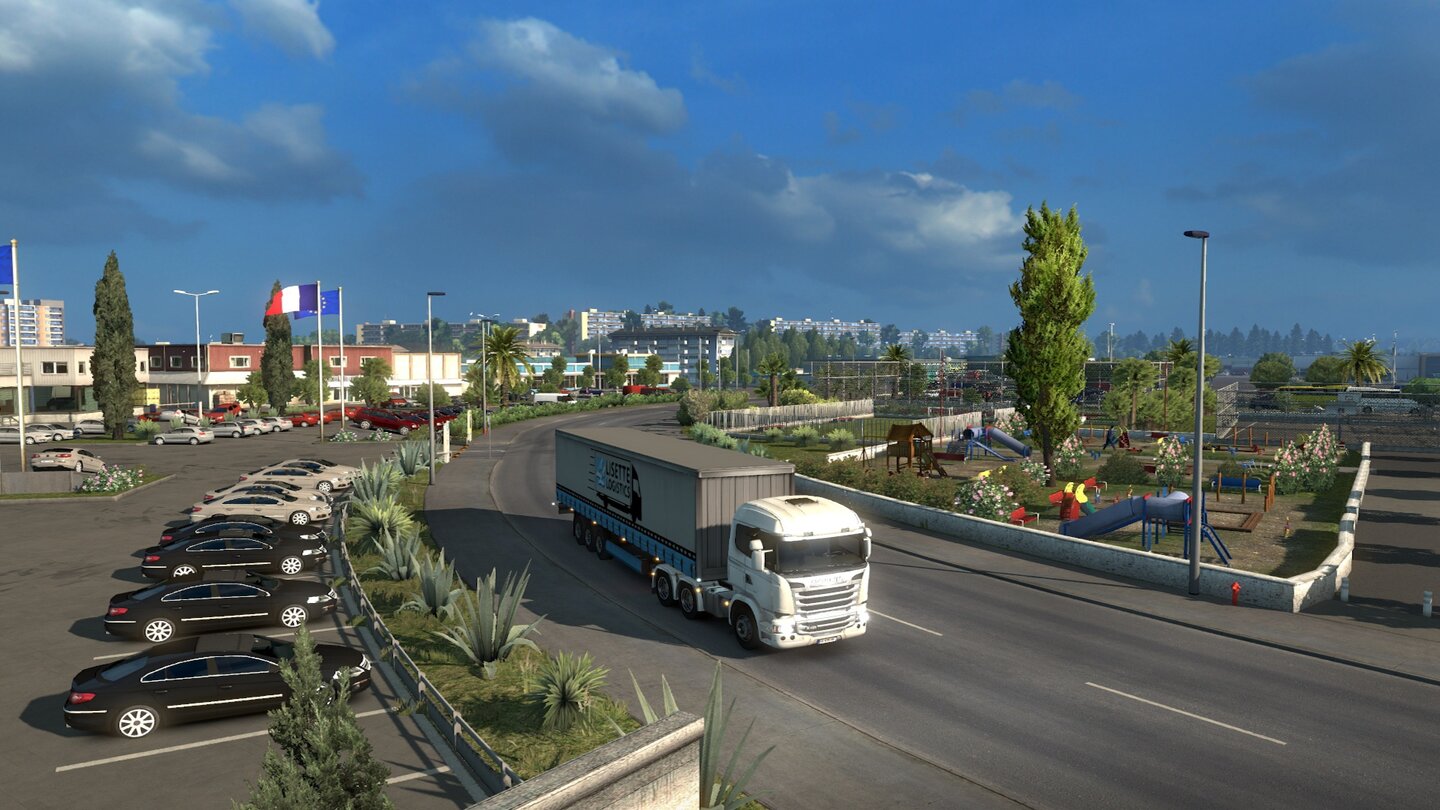 Euro Truck Simulator 2Screenshots aus der Erweiterung »Viva la France!«