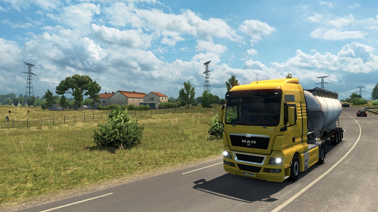 Euro Truck Simulator 2Screenshots aus der Erweiterung »Viva la France!«