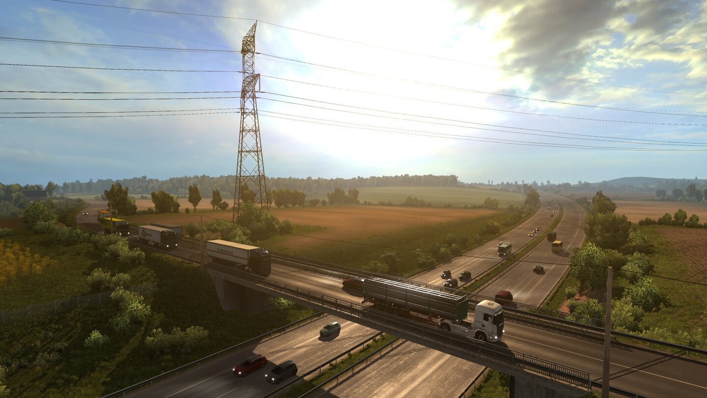 Euro Truck Simulator 2Screenshots aus der Erweiterung »Viva la France!«