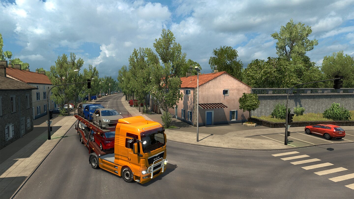 Euro Truck Simulator 2Screenshots aus der Erweiterung »Viva la France!«