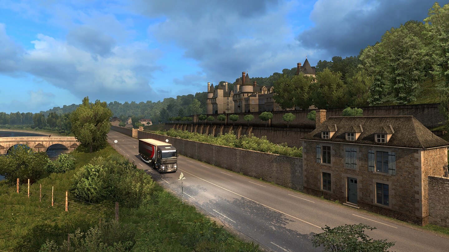 Euro Truck Simulator 2Screenshots aus der Erweiterung »Viva la France!«