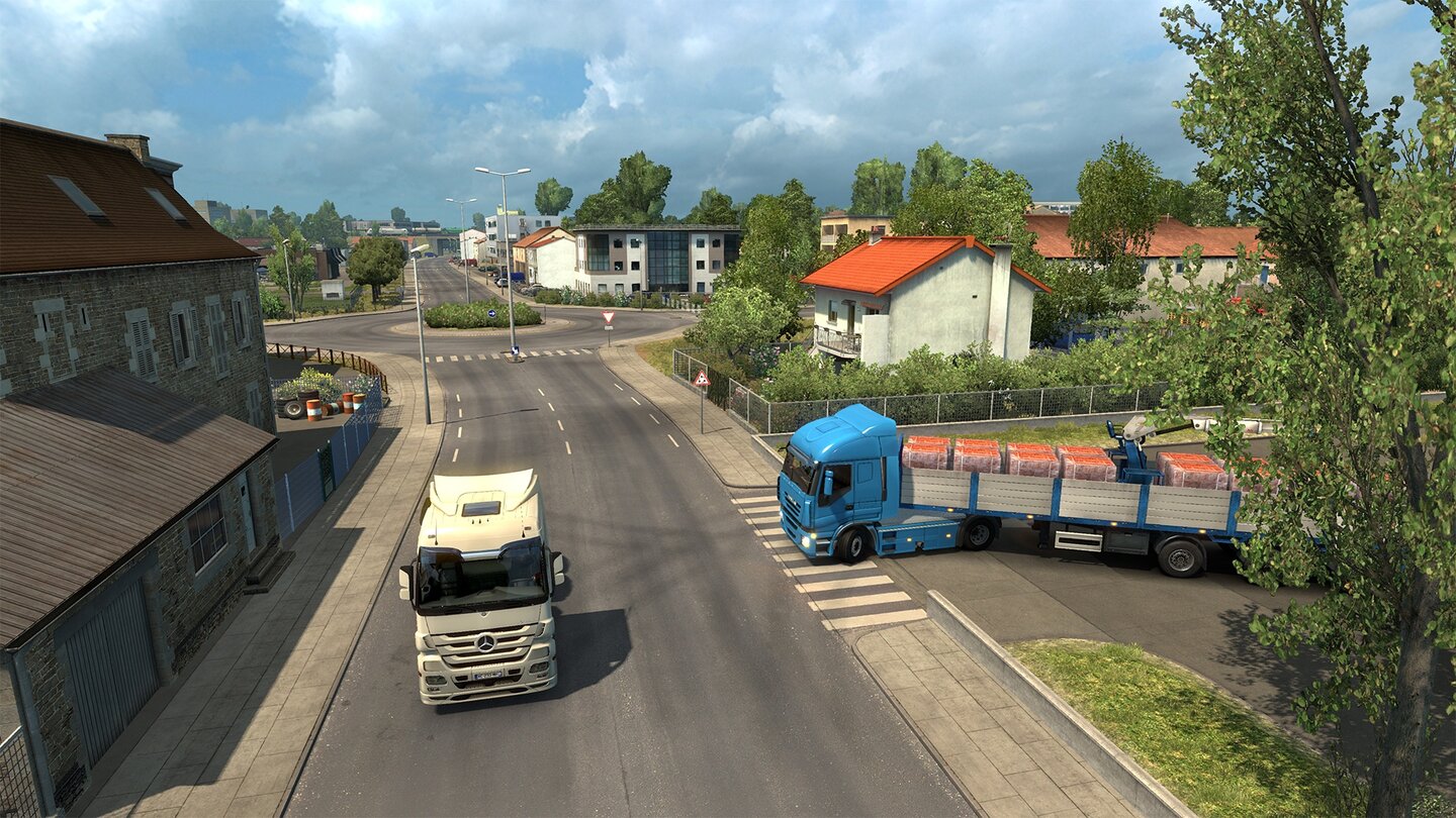 Euro Truck Simulator 2Screenshots aus der Erweiterung »Viva la France!«