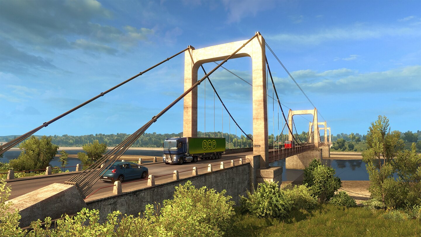 Euro Truck Simulator 2Screenshots aus der Erweiterung »Viva la France!«