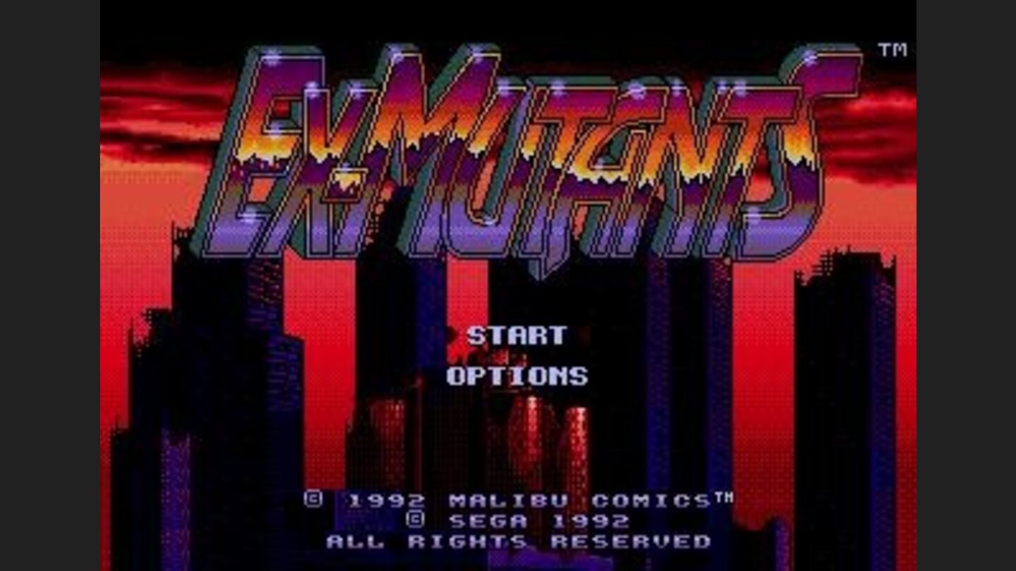 Title screen