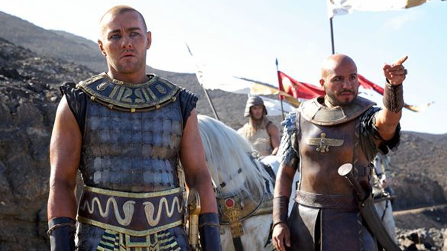 Exodus: Götter und KönigeJoel Edgerton (links) kann nur selten seine schauspielerischen Stärken unter Beweis stellen.