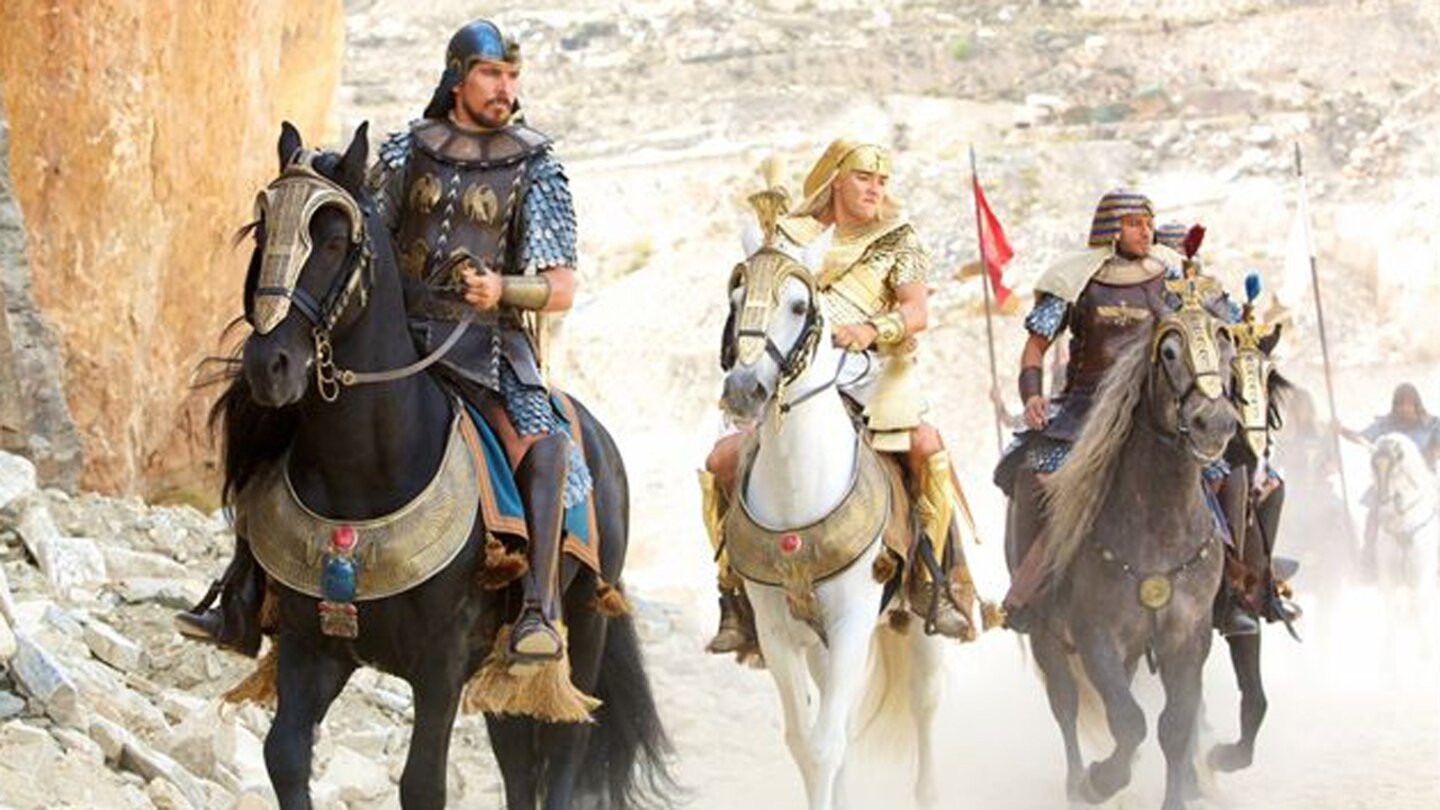 Exodus: Götter und KönigeDie Außenszenen wurden auf Fuerteventura und Almeria in Spanien gedreht.