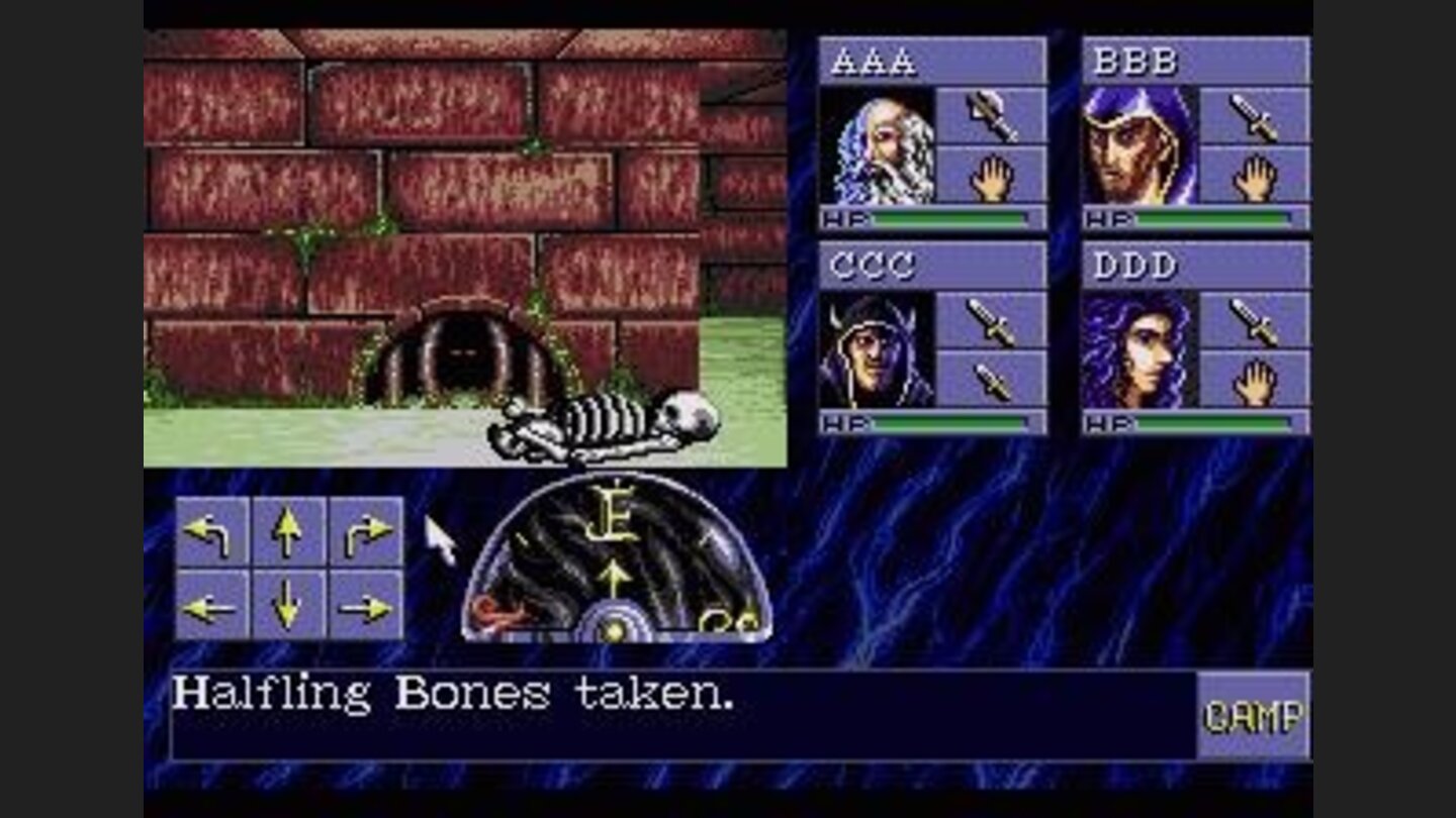 Investigate some Halfling bones.