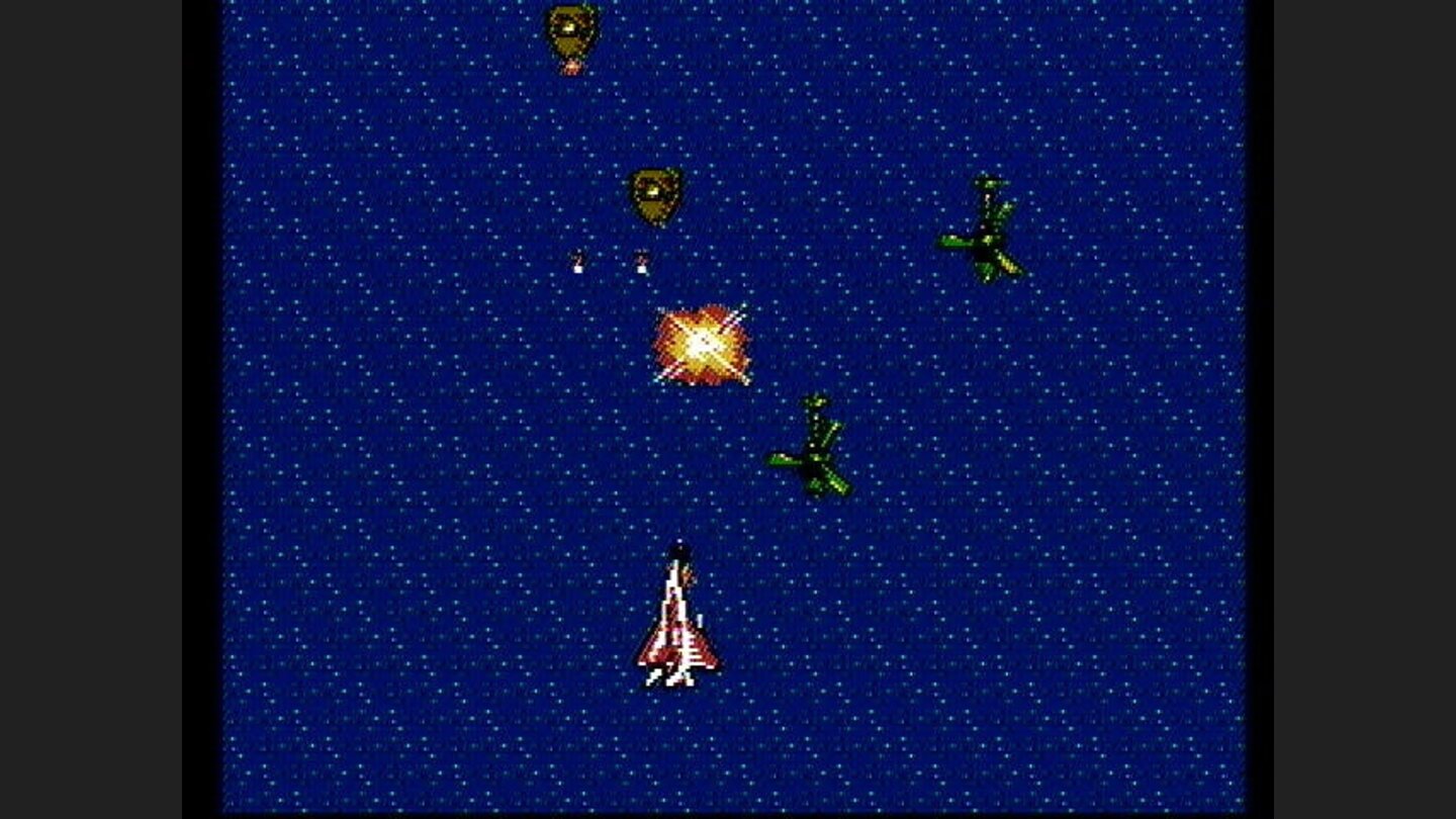 One of the vertically scrolling levels