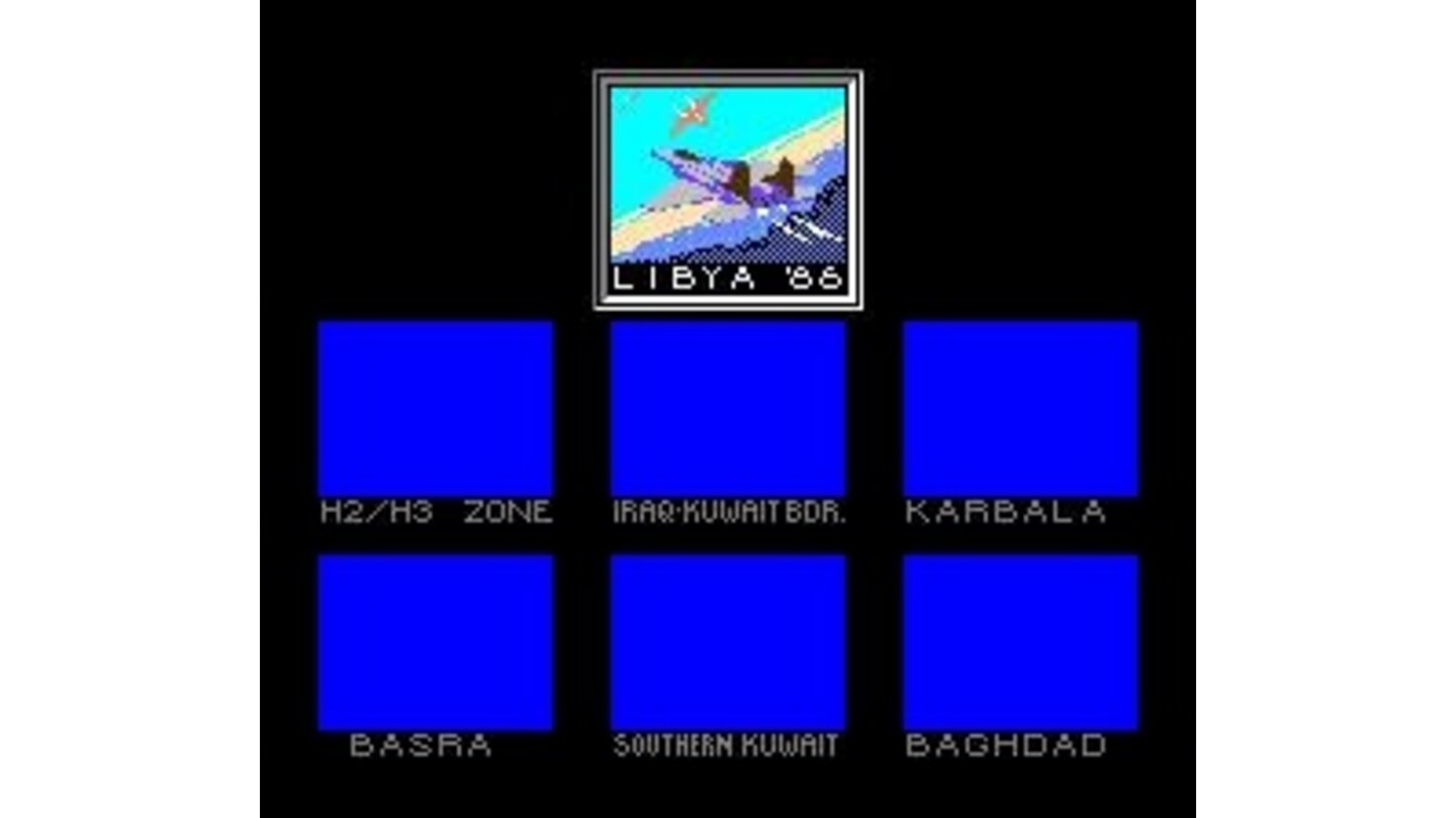 The first area available is Lybia