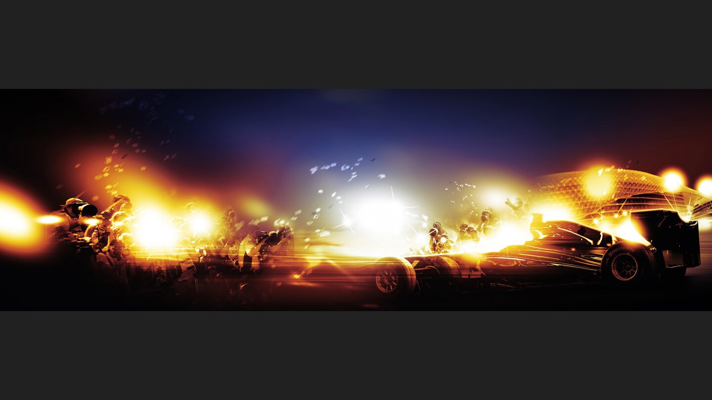 » Dualscreen-Wallpaper zu F1 2010 herunterladen