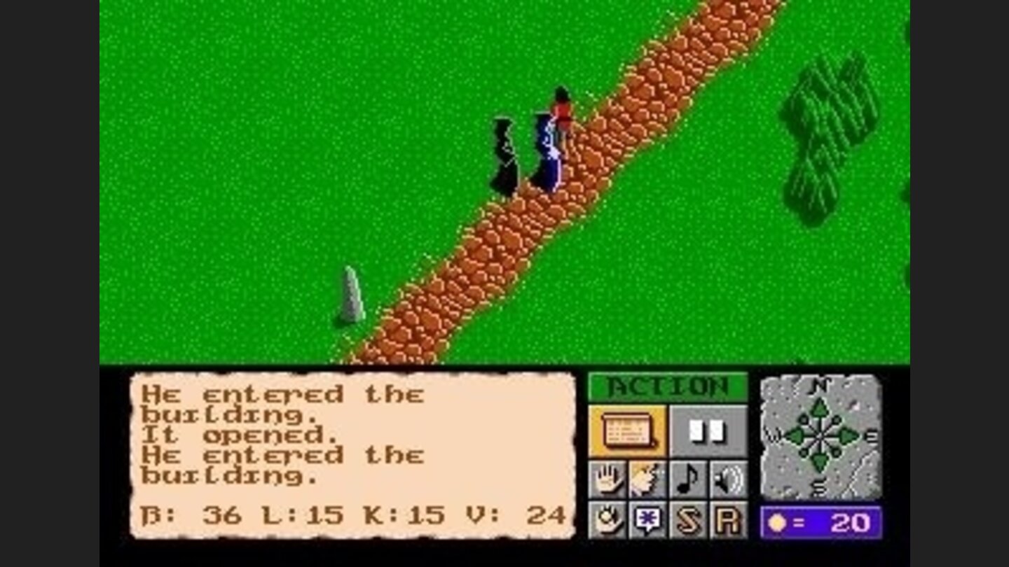 Attacked by bad guys