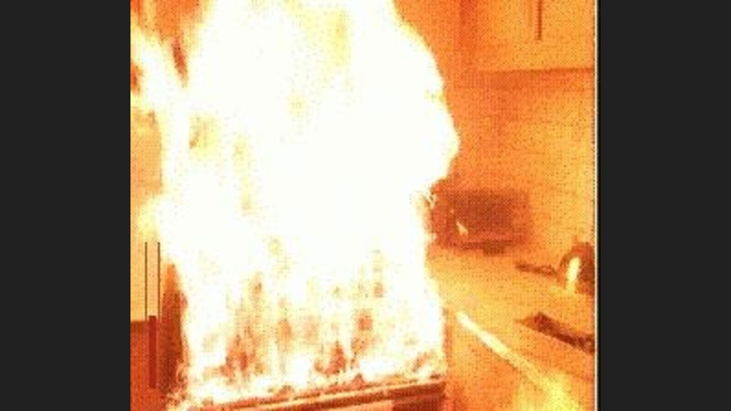 Cookers catching fire.