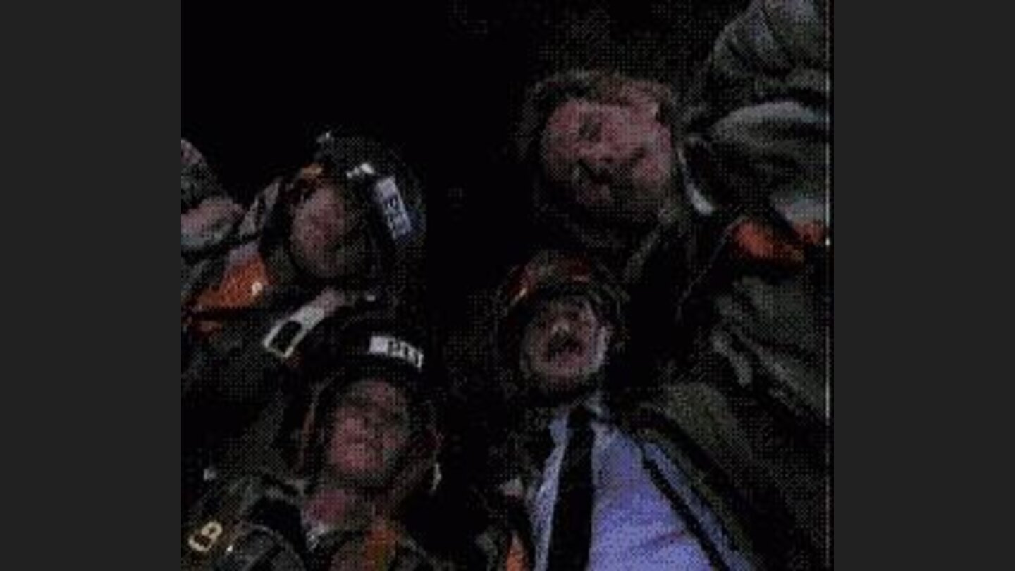 Get saved by your comrades, game over.