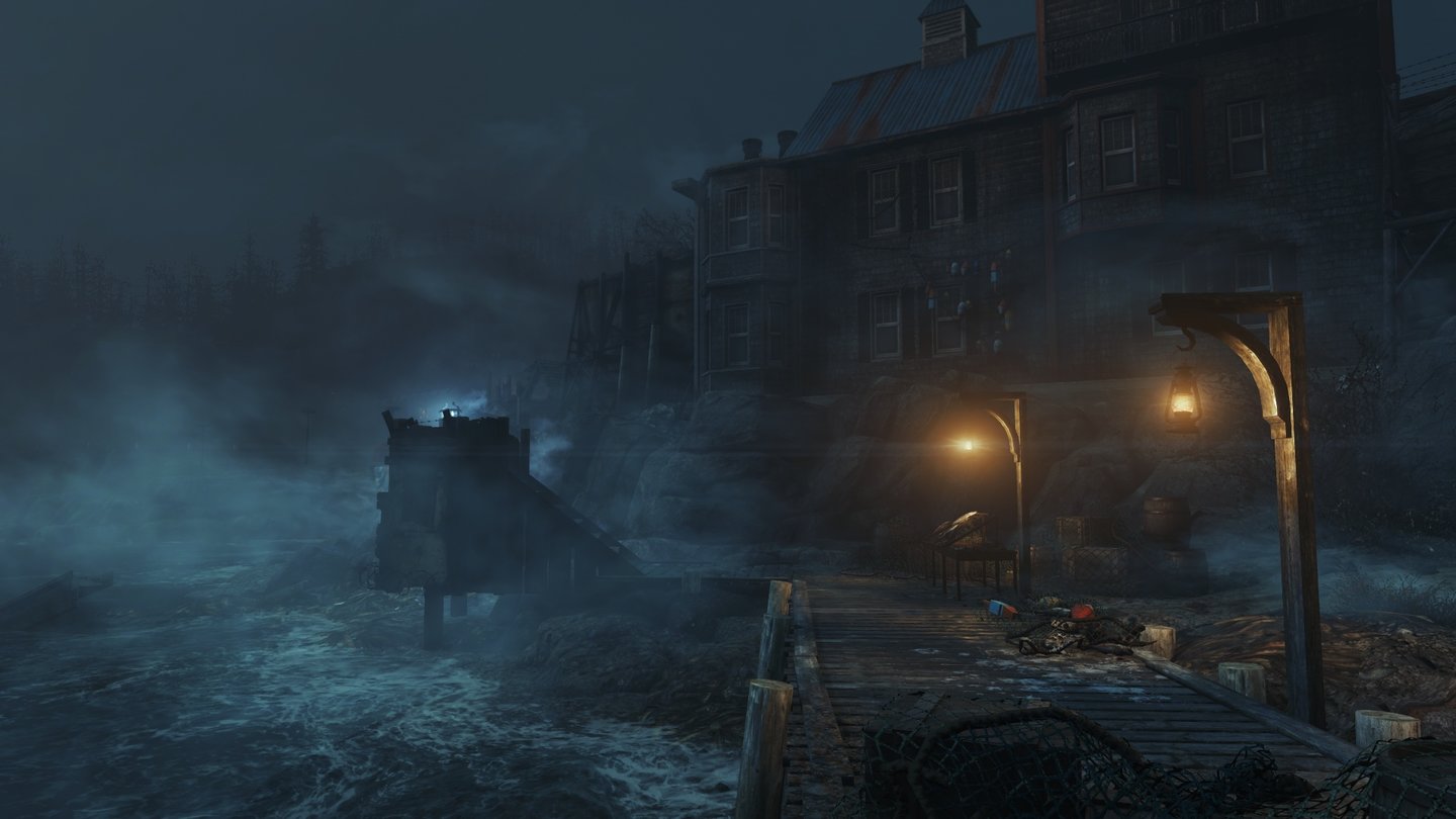 Fallout 4 - Far Harbor:
Atmosphäre pur – die neue Insel sieht vom ersten Moment an super aus!