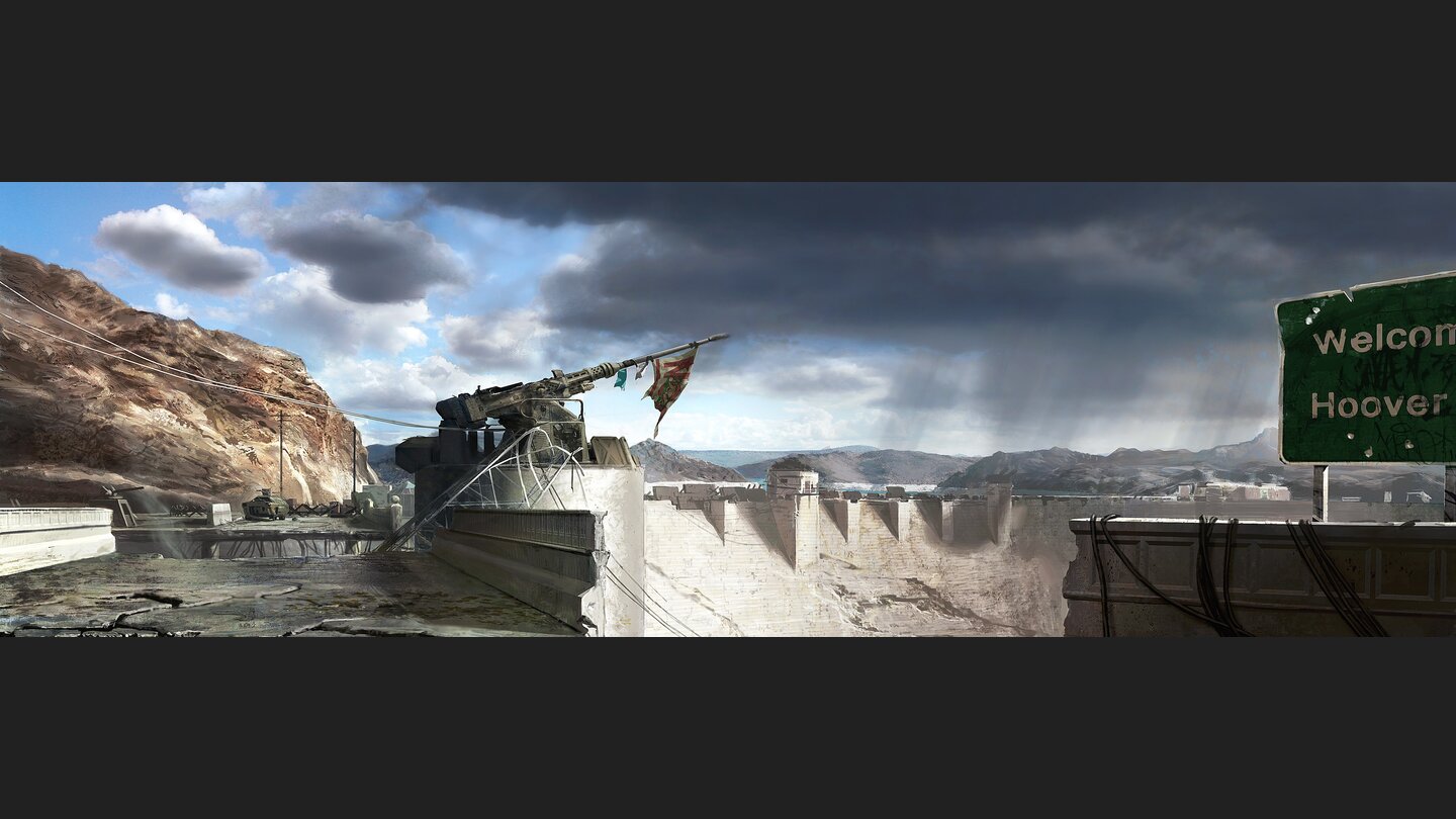 » Dualscreen-Wallpaper zu Fallout: New Vegas herunterladen