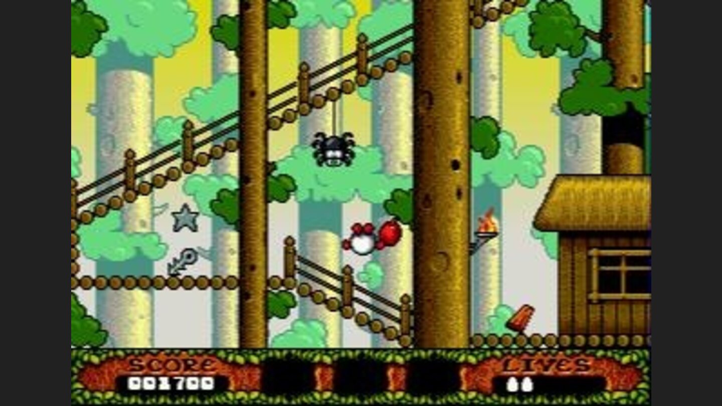 Jumping at the sight of a spider