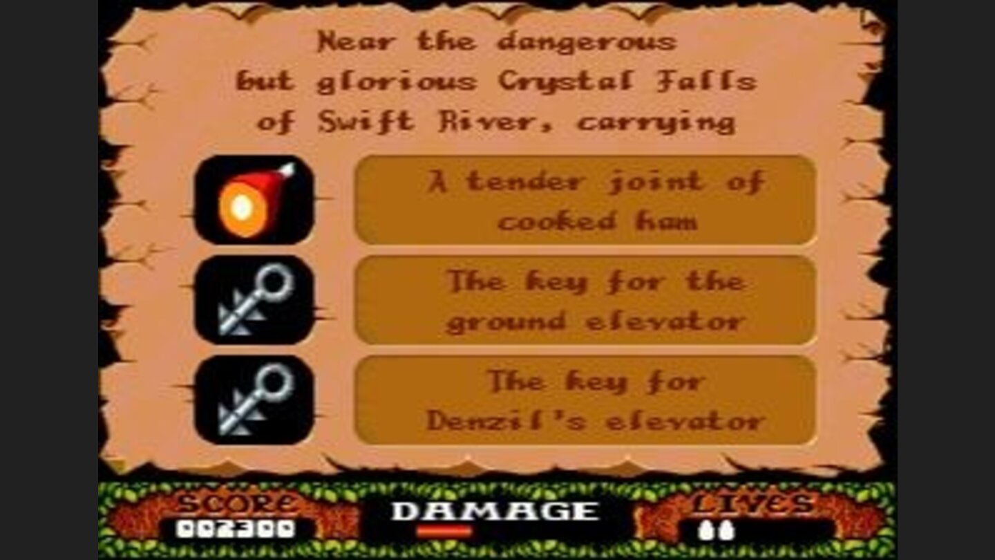 You carry a lot of junk