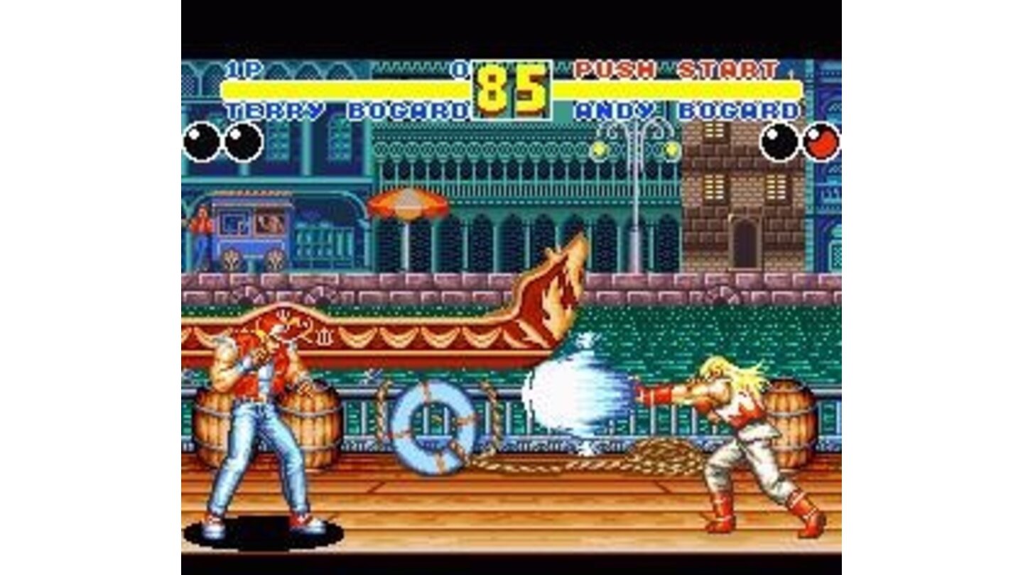 Brotherly Love: Andy Bogard vs. Terry Bogard in the canals of Venice