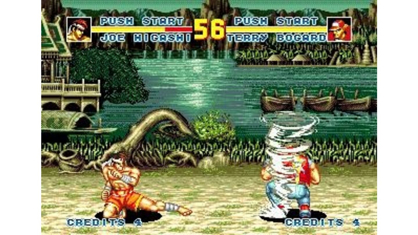 Joe Higashi tornado vs Terry Bogard