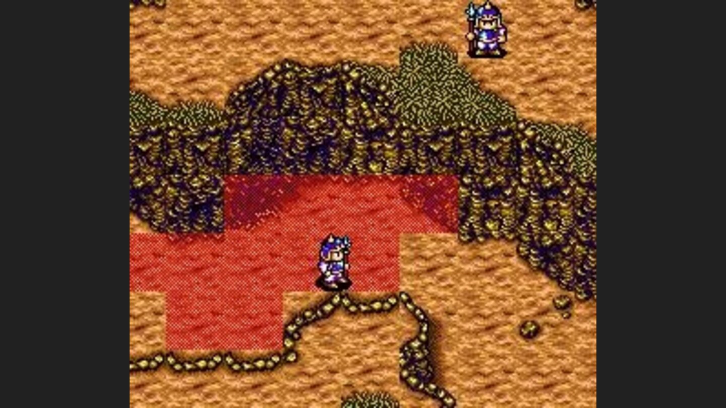 Mountain battle. Enemy turn