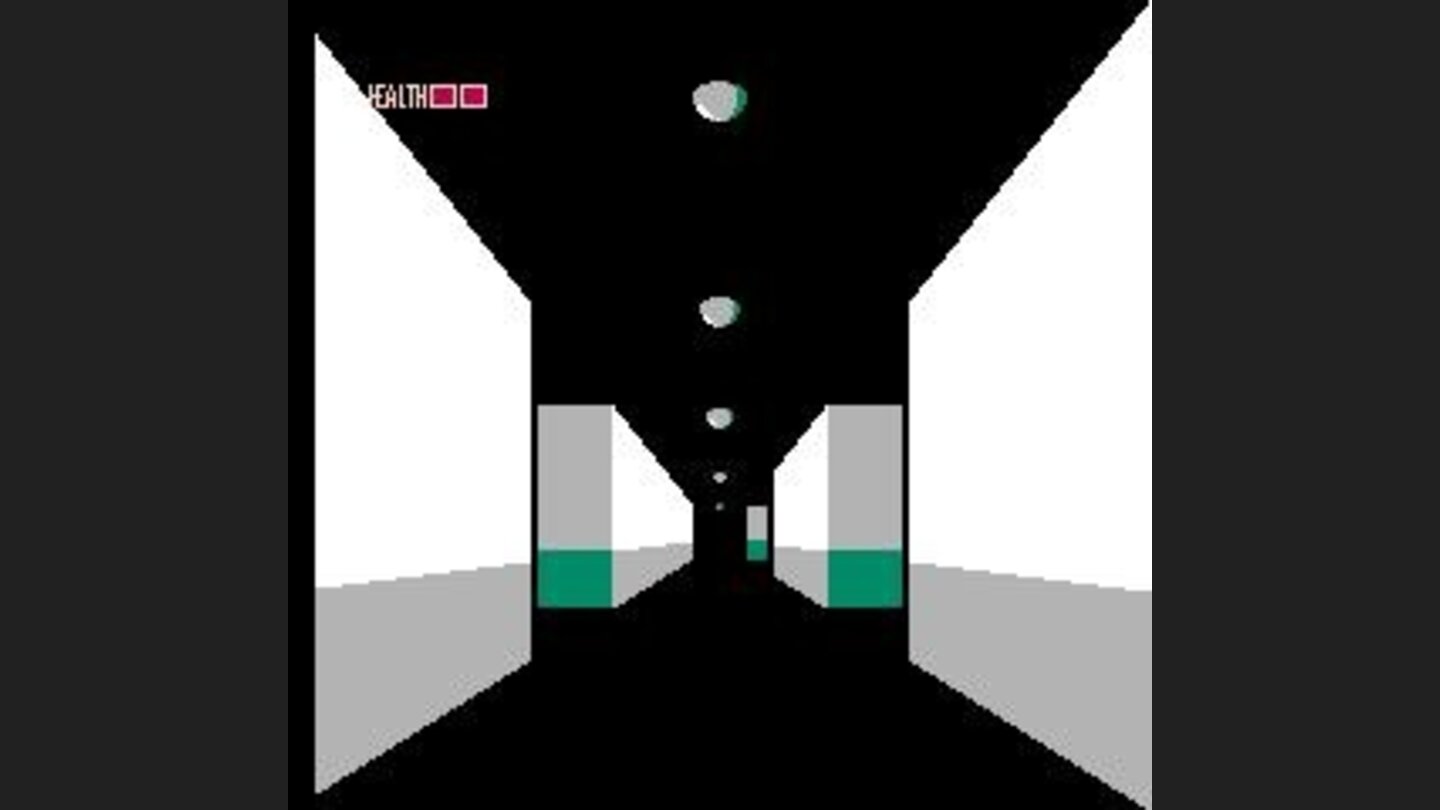 The inside of a 3D Maze