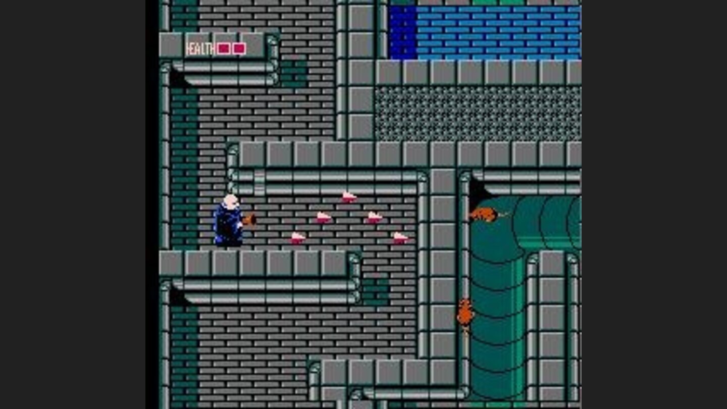 One of the weapon power-ups shoots snakes of bullets