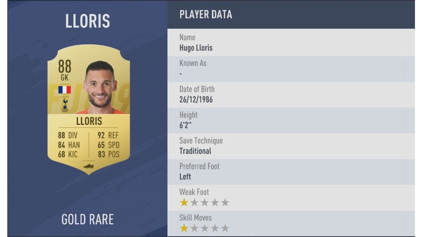 Platz 8: Hugo Lloris