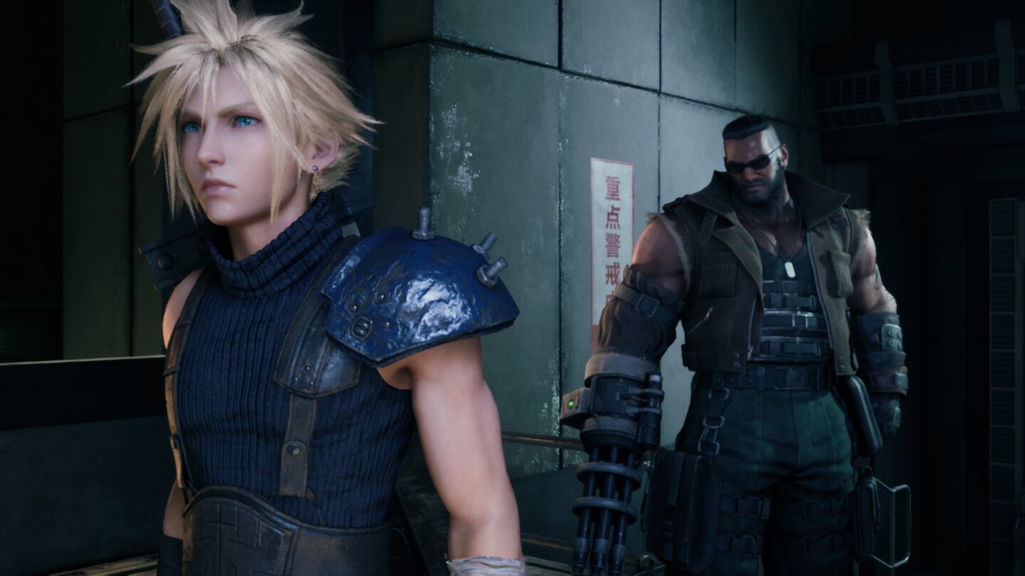 Die Rebellen von Avalanche sind zurück – im neuen Look, aber mit altem Gebaren. Im Fall von Cloud Strife und Barret Wallace bedeutet das ständig Zoff.