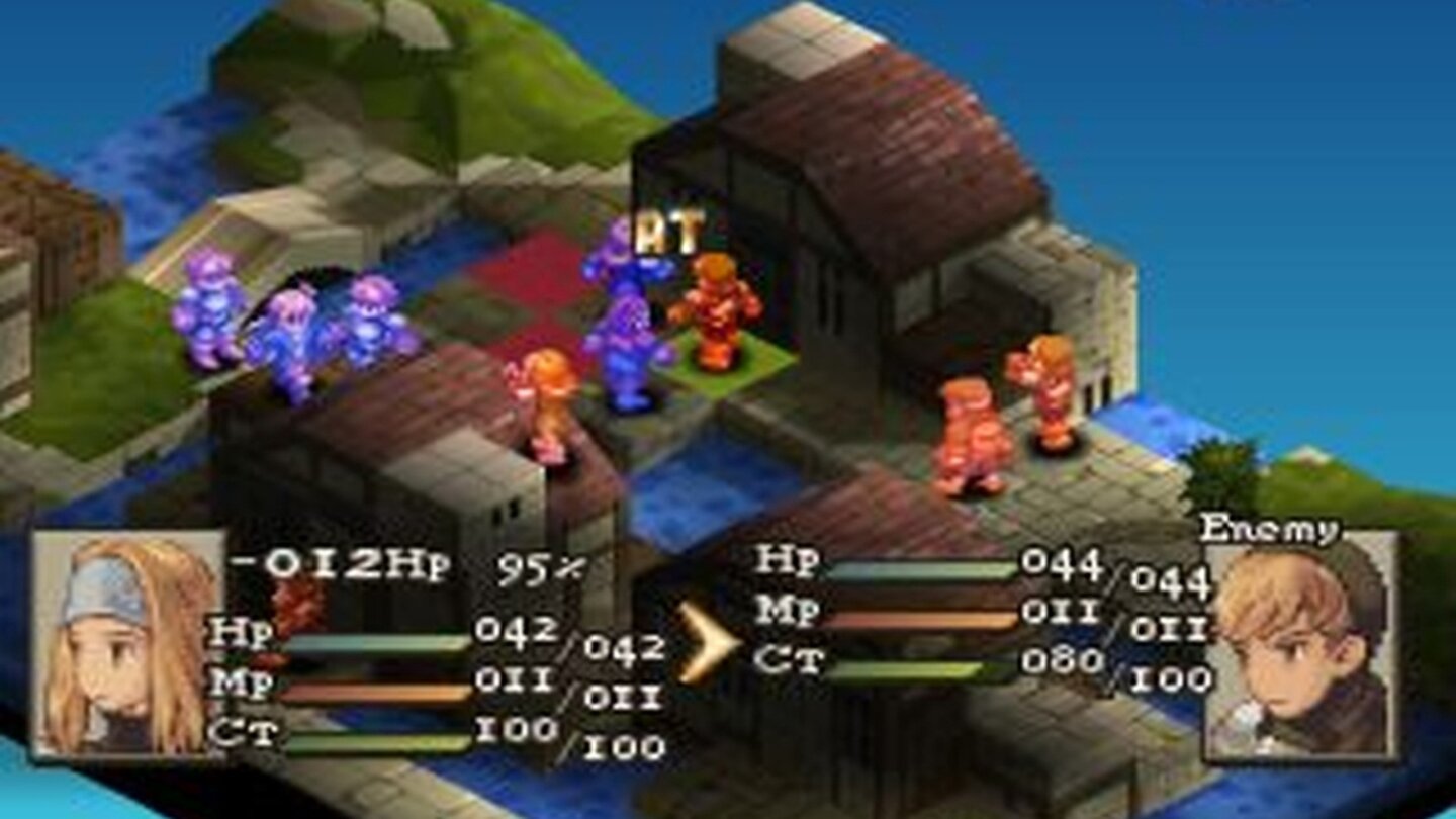 Final Fantasy Tactics (1997)Bei Square war man anscheinend schwer von Tactics Ogre beeindruckt: Dieser Ableger der Rollenspielserie Final Fantasy konzentriert sich auf ausgedehnte Taktikkämpfe im Isometrie-Look.