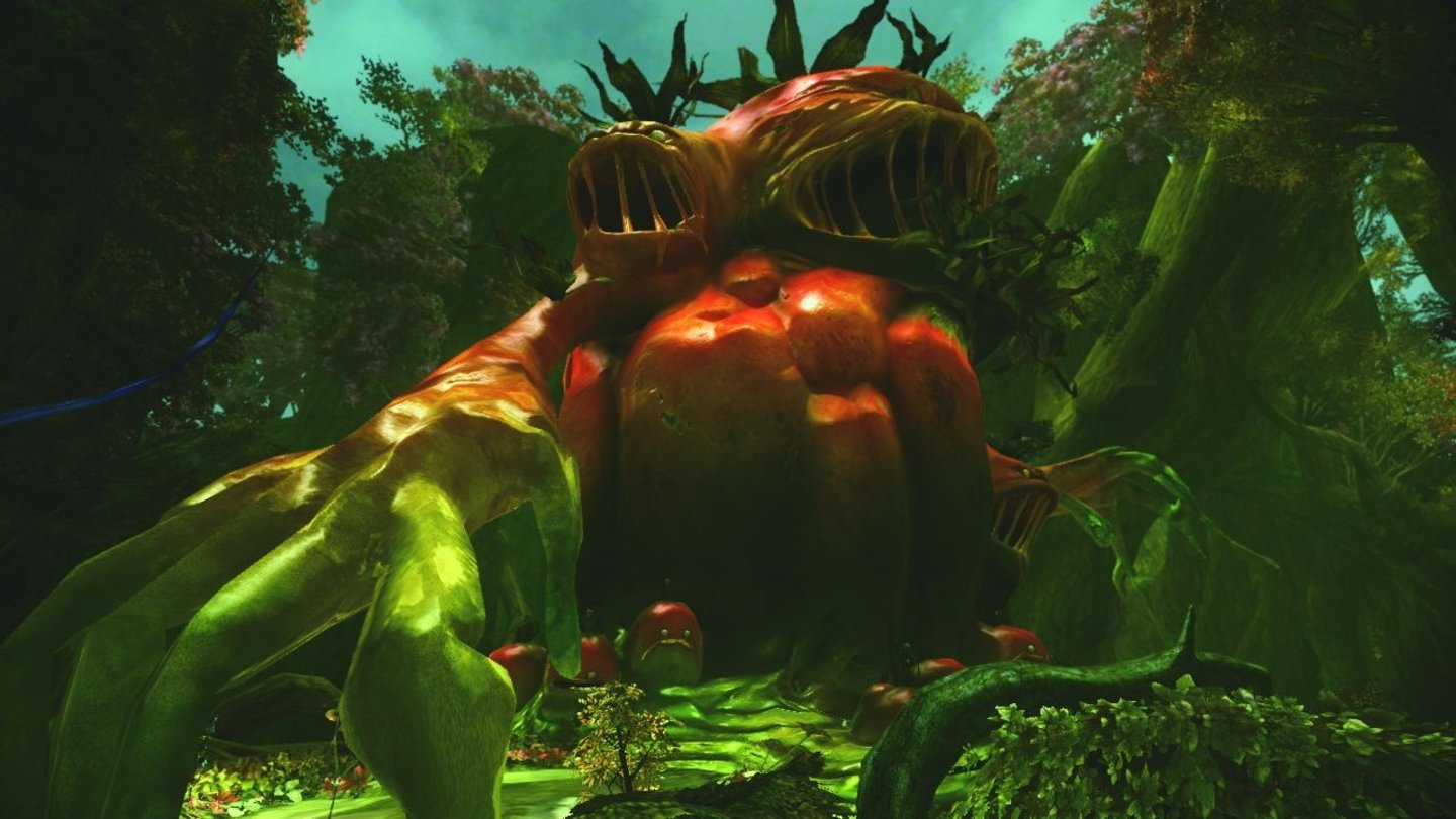 Final Fantasy XIII-2In Sunleth Waterscape terrorisiert dieser Kampfpudding die anderen Monster. Weil er zudem ein Portal bewacht, lesen wir ihm im Kampf die Leviten.