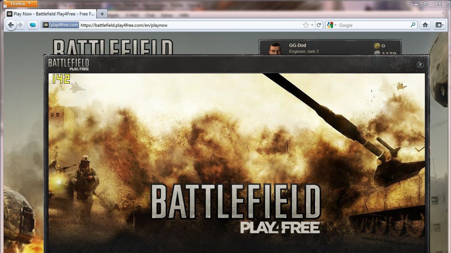 Firefox 4 Battlefield
