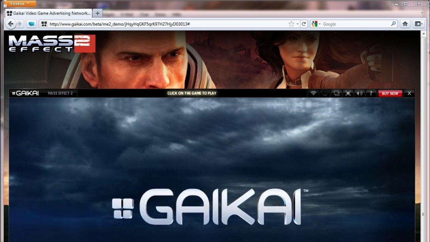 Firefox 4 Gaikai