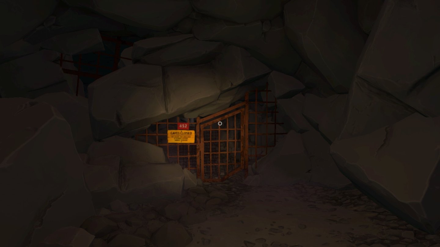 FirewatchWir erkunden aber nicht nur Wälder, auch eine geheimnisvolle Höhle gibt es. Die ist anfangs allerdings noch versperrt.