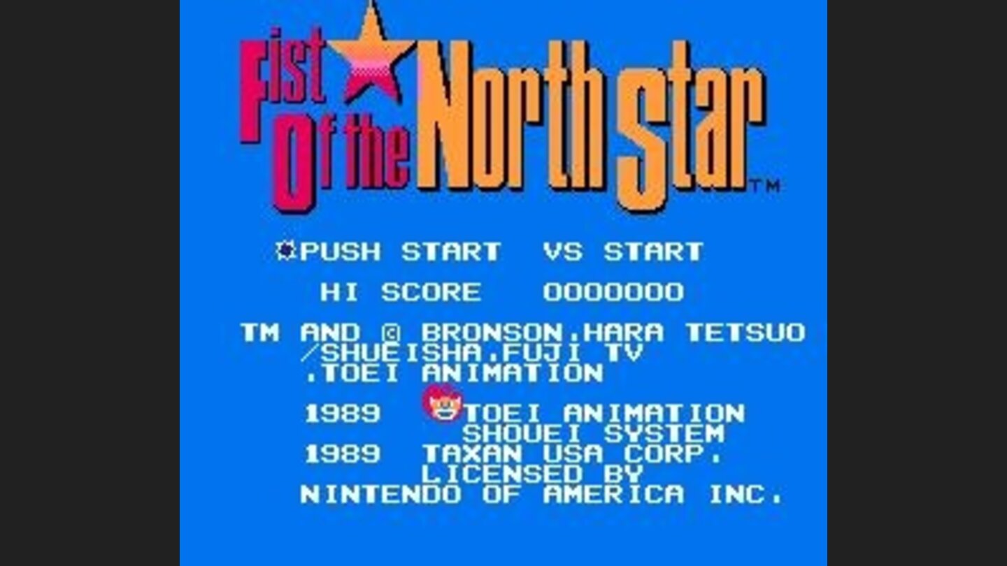 Title screen