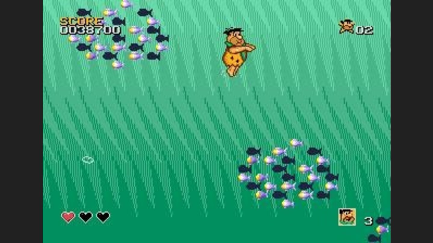 Those fish are dangerous, since they can corner you to spikes